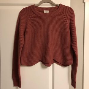 Aritzia Wilfred Sardou Medina Wool Sweater size medium